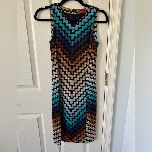 MISSONI  Rainbow Zig Zag dress WORN ONCE - Picture 4 of 9